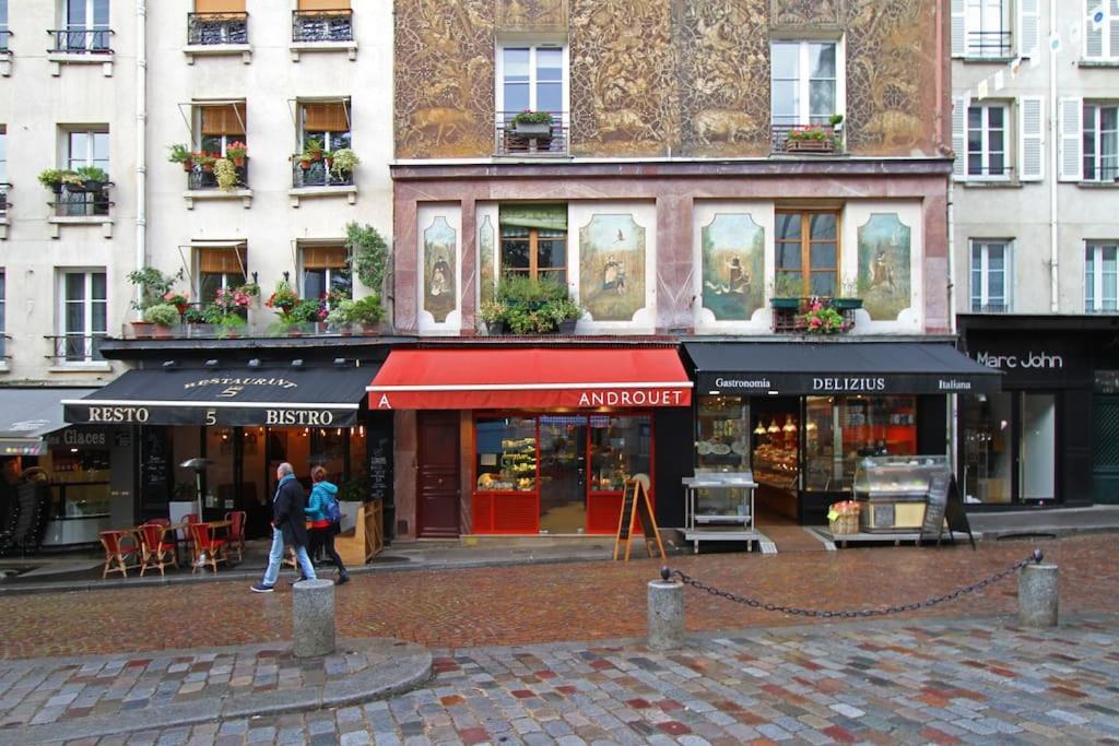 Fully Renovated Historic Apt In Heart Mouffetard Parigi Esterno foto