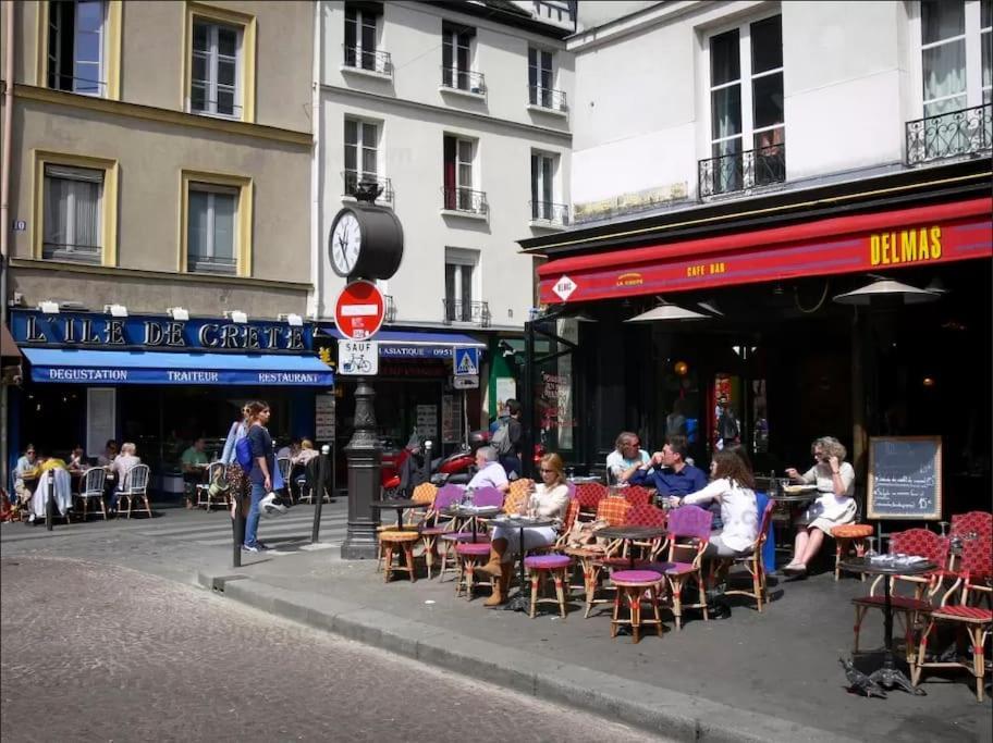 Fully Renovated Historic Apt In Heart Mouffetard Parigi Esterno foto